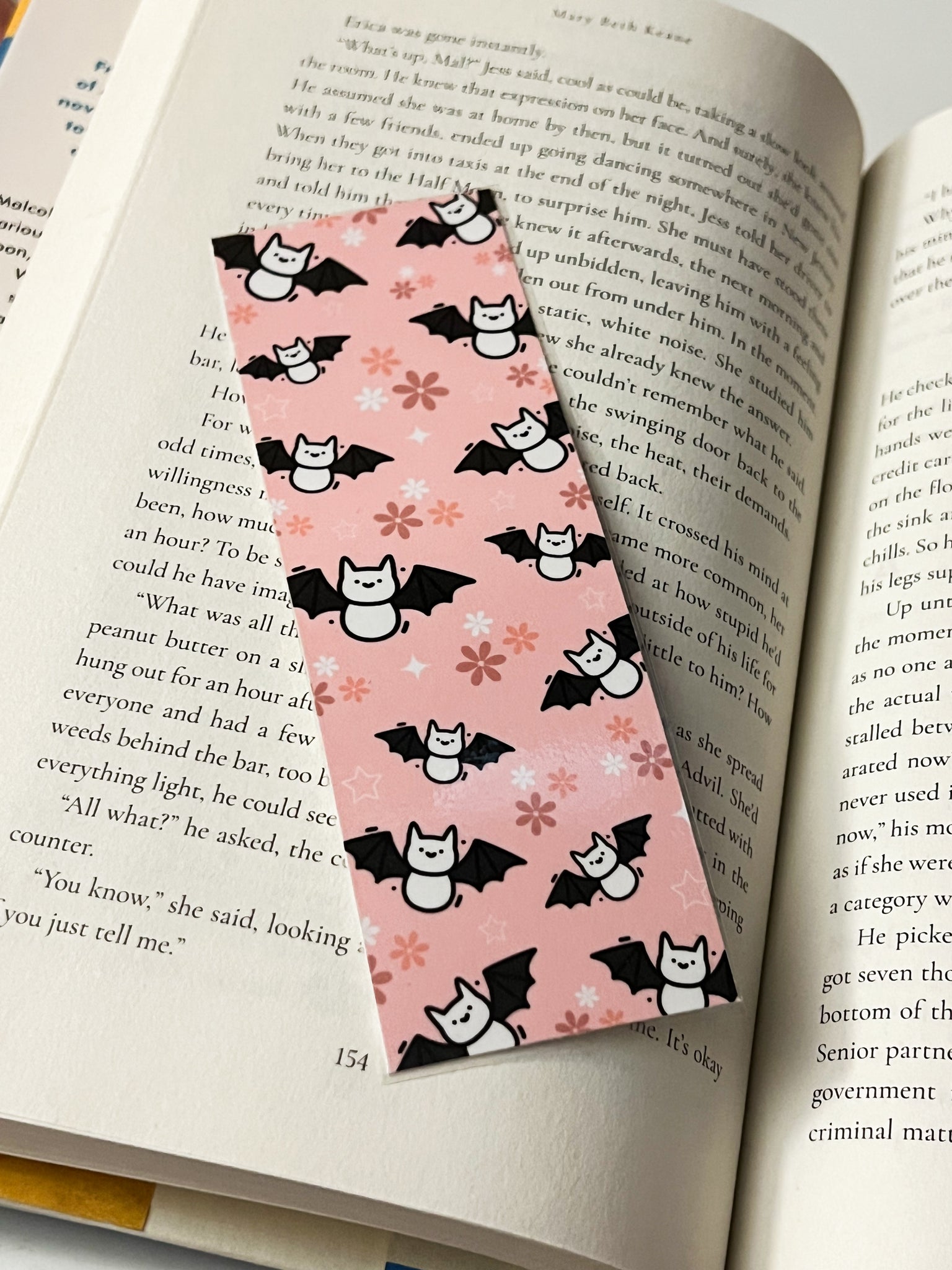 Batty bookmark