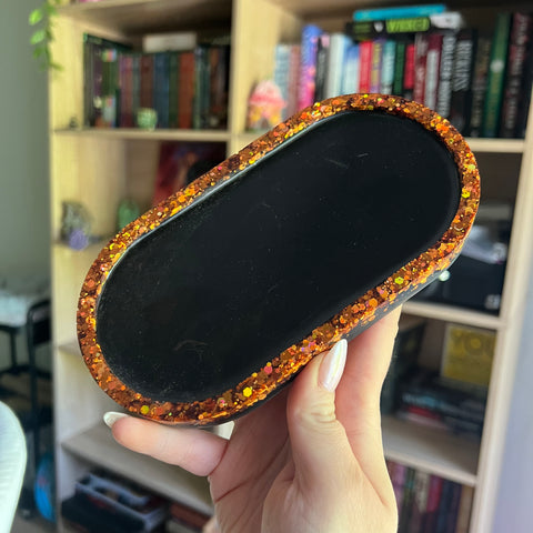 Resin trinket tray