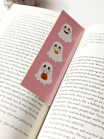 Autumn ghost bookmark