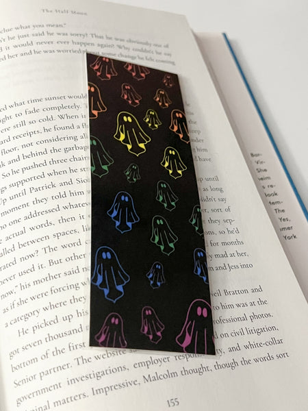 Pride ghost bookmark