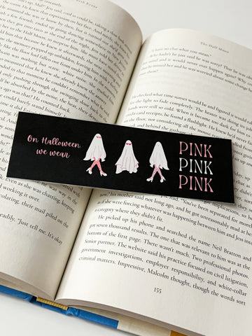 Pink pink pink bookmark