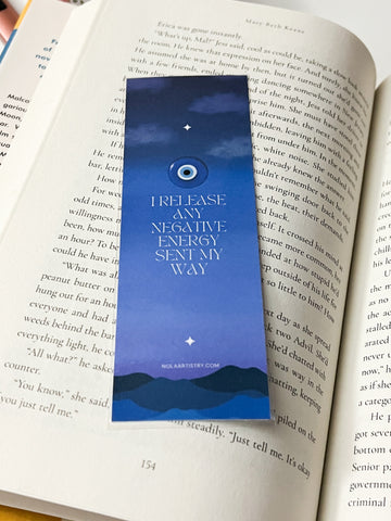 Evil eye bookmark