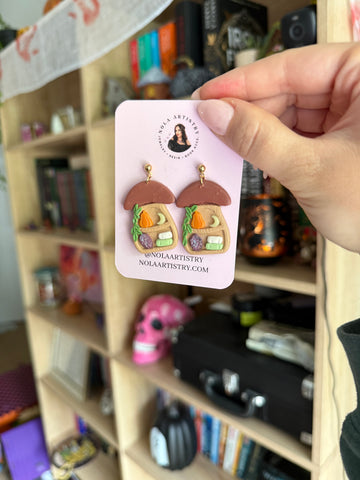 Cottage core earrings