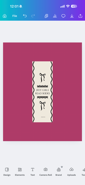 Hot girls read bookmarks