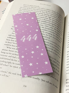 444 angel number bookmark