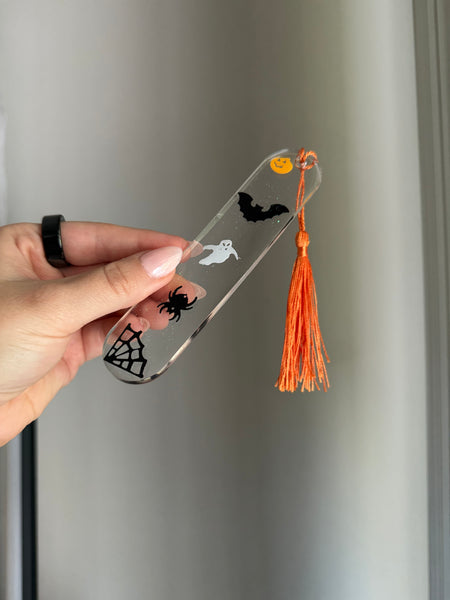 Halloween resin bookmark