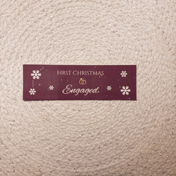 First Christmas Engaged 💍