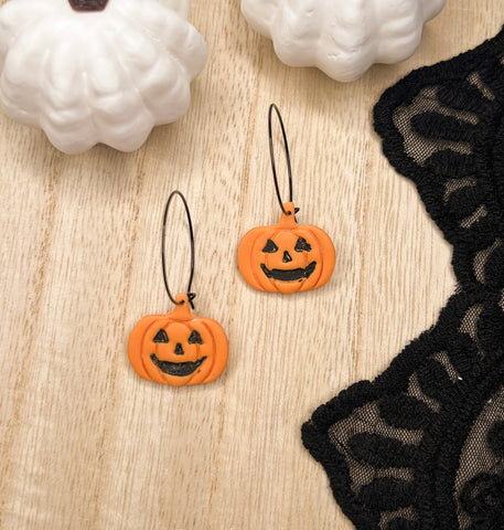 Jack o lantern hoops