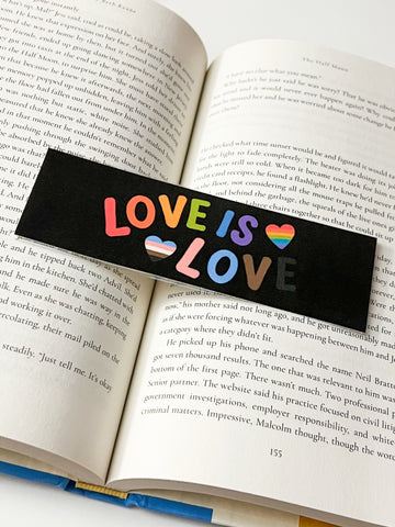 Love is love bookmark