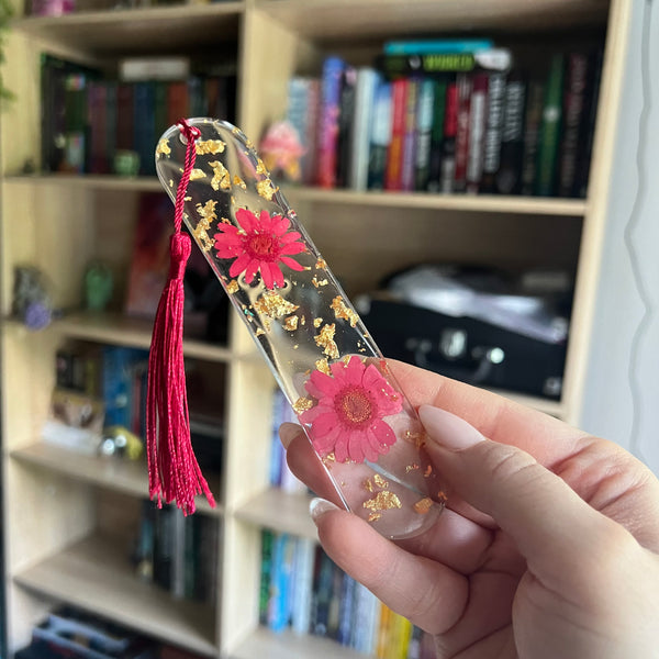 Resin bookmark