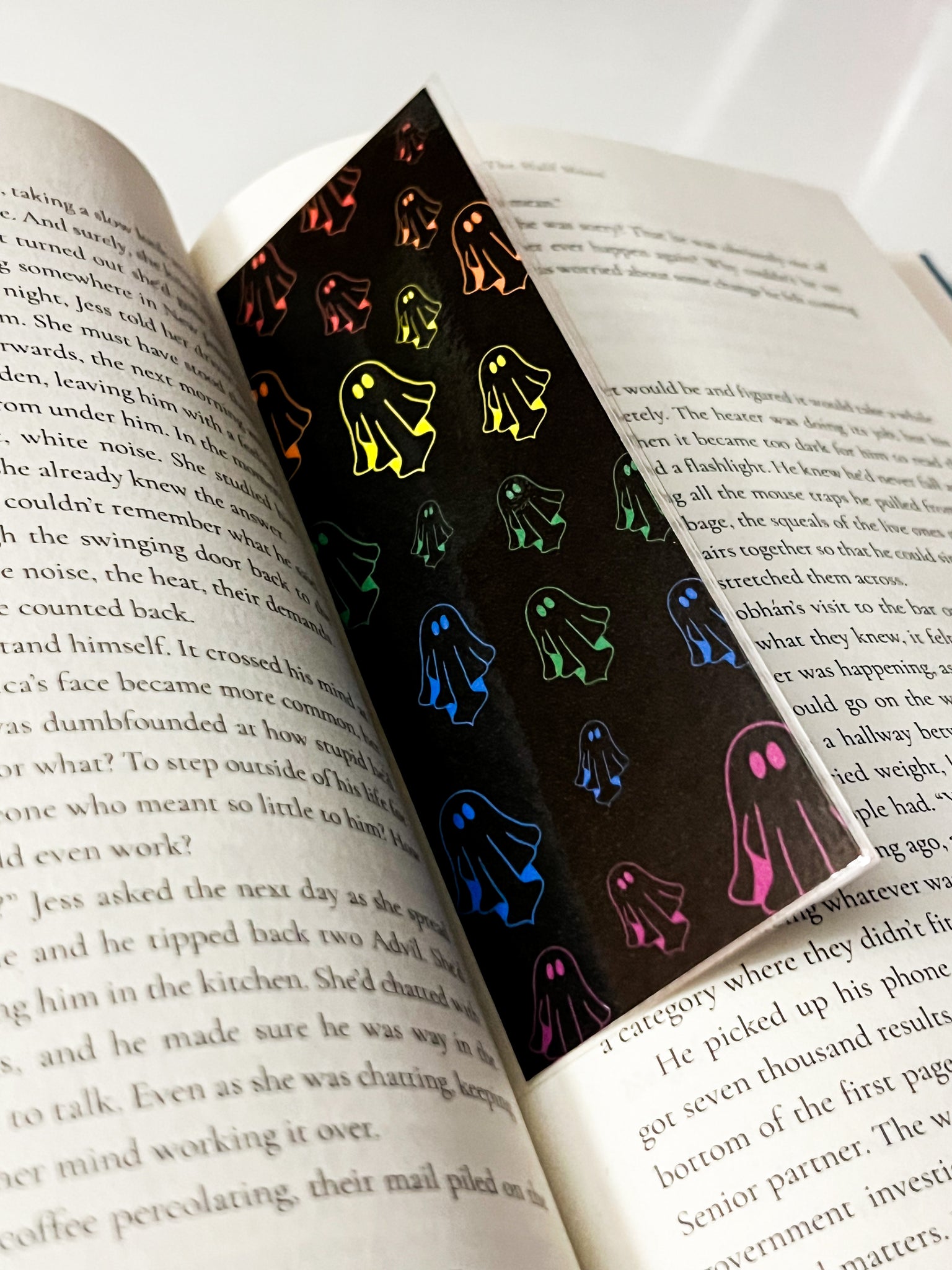 Pride ghost bookmark