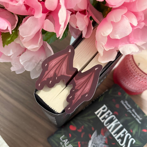 3D Dragon Wings Bookmark