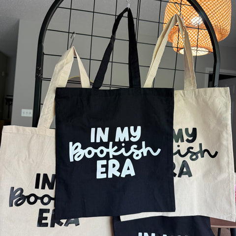 In my bookish era Tote bag