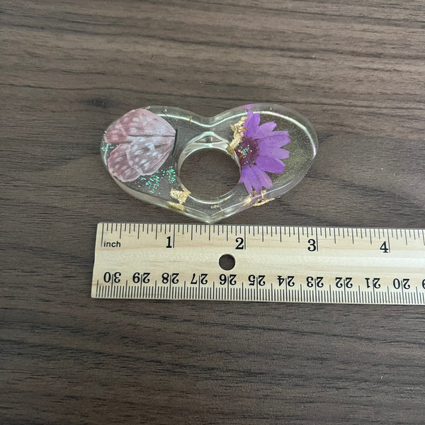 Resin page holder
