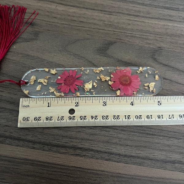 Resin bookmark