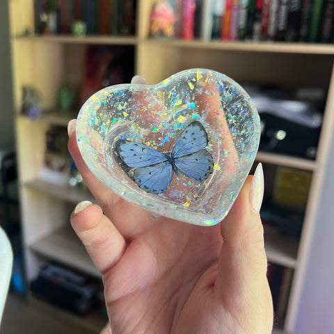 Resin jewelry dish