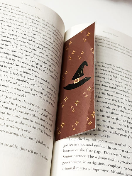 Witch hat bookmark