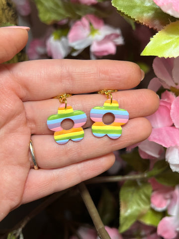 Daisy rainbow dangles